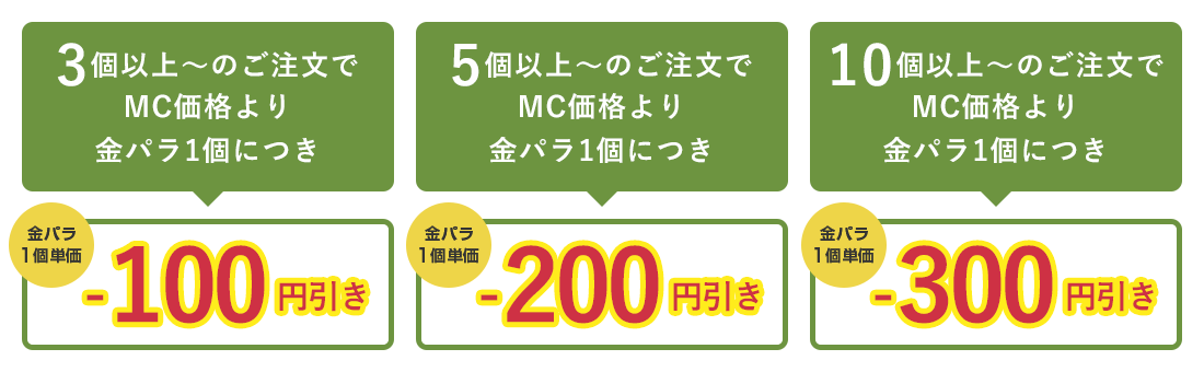 金パラMC販売